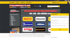 Desktop Screenshot of pneurimoto.ro